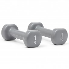 Гантелі Reebok 2х1 кг, сірий, код: RAWT-18001-IA Гантелі Reebok 2х1 кг, сірий, код: RAWT-18001-IA