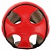 Шолом боксерський з повним захистом шкіряний Boxer New L, червоний, код: 2033-N_LR