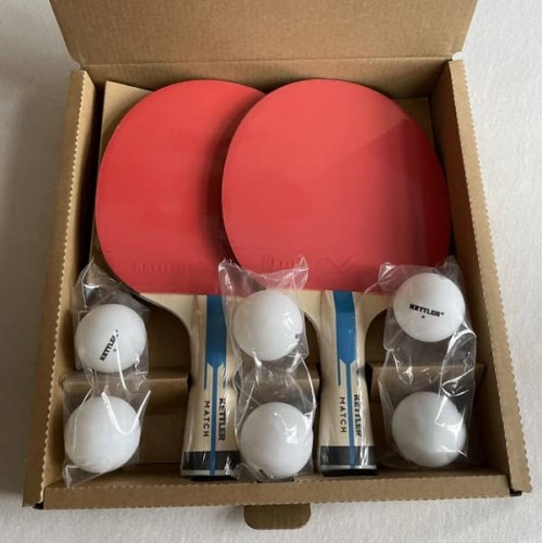 Набір для настільного тенісу Kettler + м"ячі (2 + 6*), код: 5195-IN Набір для настільного тенісу Kettler + м"ячі (2 + 6*), код: 5195-IN