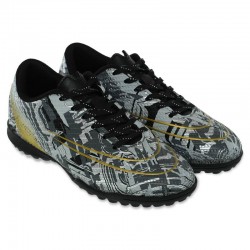 Сороконіжки футбольні дитячі Zhenzu розмір 34, чорний-сірий, код: 759-1-2_34 Сороконіжки футбольні дитячі Zhenzu розмір 34, чорний-сірий, код: 759-1-2_34