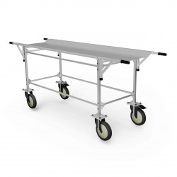 Візок-каталка анатомічний зі зйомним ношами ТПБ-ЗН, код: 1938389358-A