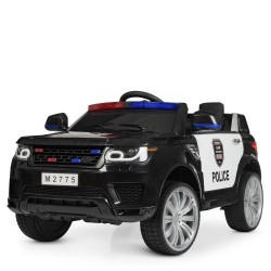 Дитячий електромобіль Джип Bambi Police, чорний, код: M 2775EBLR-1-2-MP