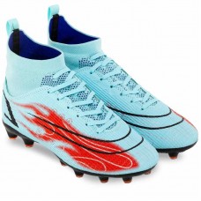 Бутси футбольні дитячі з носком PlayGame розмір 35, синій, код: K8-B2_35