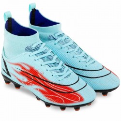 Бутси футбольні дитячі з носком PlayGame розмір 35, синій, код: K8-B2_35