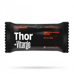 Пробник Передтренувальний стимулятор Thor Fuel + Vitargo GymBeam 20 г, полуниця-ківі, код: 8586024620766