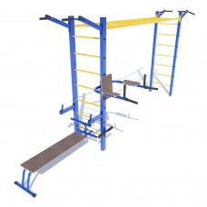 Універсальний вуличний тренажер Brustyle з рукоходом, код: SG201.1 Універсальний вуличний тренажер Brustyle з рукоходом, код: SG201.1