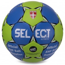 Мяч для гандбола Select №3 PVC синий-зеленый, код: HB-3655-3_BLG-S52