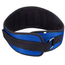 Пояс атлетичний посилений регульований Zelart XXL синій, код: SB-165415_XXL-S52