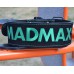 Пояс шкіряний для важкої атлетики MadMax Suede Single Prong XXL, чорний-сірий, код: MFB-301_XXL