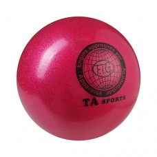 М"яч гімнастичний Ta Sport, 280 г, 16 см, малиновий, код: TA280-11-WS