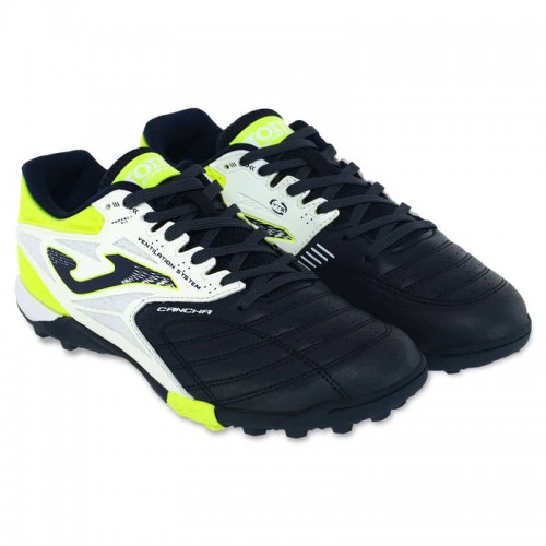 Сороконіжки Joma Top Cancha розмір 40,5-EUR/39,5-UKR, чорний-білий-лимонний, код: CANS2303TF_39,5BKWY