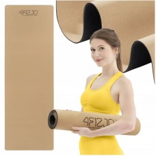 Килимок для йоги та фітнесу 4Fizjo Cork 1800x610x4 мм, код: P-5907739319562