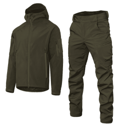 Костюм Camotec Stalker SoftShell, розмір M, оливковий, код: 2908010138943