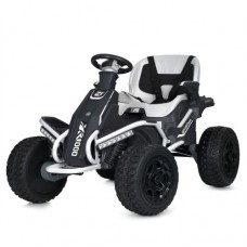 Дитячий електрокарт Bambi Racer чорний-сірий, код: 6903317707546