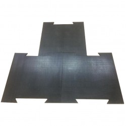 Гумова плитка з кріпленням ластівчин хвіст Tia-Sport 700х700х20 мм, код: sm-0956 Гумова плитка з кріпленням ластівчин хвіст Tia-Sport 700х700х20 мм, код: sm-0956