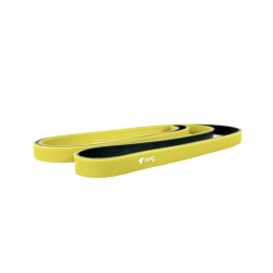 Резинка-еспандер WCG Two Colors 8-25 кг для тренувань та фітнесу Level 2 (19 мм), жовтий-чорний, код: W-4085Y-IF