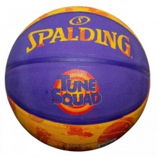 М"яч баскетбольний Spalding Space Jam Tune Squad №7, фіолетовий-помаранчевий, код: 689344412870