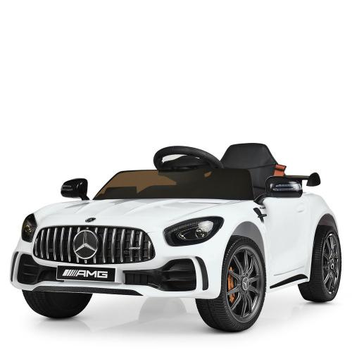 Дитячий електромобіль Bambi Mercedes AMG GT, білий, код: M 4181EBLR-1-MP