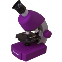 Мікроскоп Bresser Junior 40x-640x, фіолетовий, код: 70121-PL