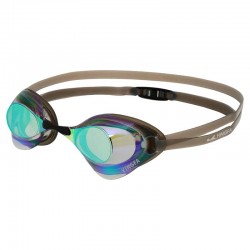 Окуляри для плавання стартові райдужні лінзи Yingfa чорний, код: Y-N2AF-V_BK