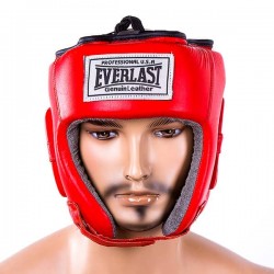Шолом Everlast, шкіра, розмір M червоний, код: EVSV480МR-WS Шолом Everlast, шкіра, розмір M червоний, код: EVSV480МR-WS