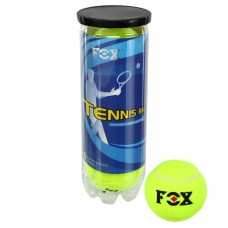 М"ячі для великого тенісу Fox 3шт, салатовий, код: BT-9803