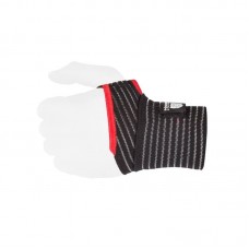 Кистьові бинти Power System Elastic Wrist Support Black/Red, код: PS-6000_Black