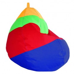 Крісло мішок Tia-Sport Полосатик, оксфорд, XXL — 1400х1000 мм, кольоровий, код: sm-0092-3 Крісло мішок Tia-Sport Полосатик, оксфорд, XXL — 1400х1000 мм, кольоровий, код: sm-0092-3