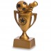 Статуетка нагородна спортивна PlayGame Футбол Кубок і Бутса з м'ячем, код: C-4664-B16-S52