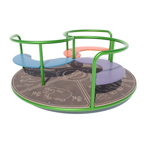 Карусель Miros “Квіточка” 1600х1600х660 мм, код: DIO326