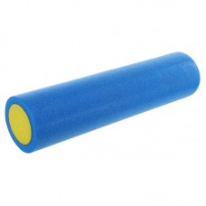 Ролер для йоги та пілатесу гладкий FitGo 600x150 мм, синій-жовтий, код: FI-9327-60_BLY Ролер для йоги та пілатесу гладкий FitGo 600x150 мм, синій-жовтий, код: FI-9327-60_BLY