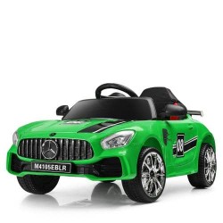 Дитячий електромобіль Bambi Mercedes AMG GT, білий, код: M 4105EBLR-5-MP