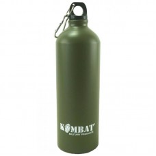 Фляга алюмінієва Kombat UK Aluminium Water Bottle 1л., оливковий, код: kb-awb1000-olgr