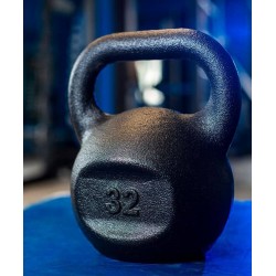 Гиря чавунна RN-Sport 32 кг, чорний, код: RN-32BL Гиря чавунна RN-Sport 32 кг, чорний, код: RN-32BL