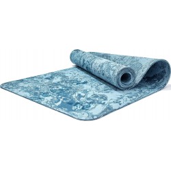 Килимок для йоги Adidas Camo Yoga Matte 1760х610х5 мм, блакитний, код: 885652012539