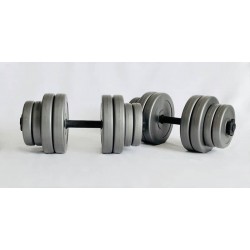 Гантелі WCG Grey 2х15кг, код: 02015G-IF