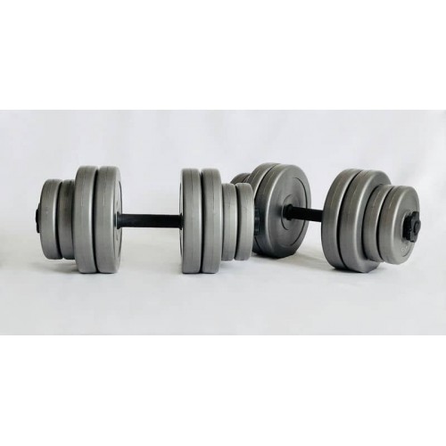 Гантелі WCG Grey 2х15кг, код: 02015G-IF Гантелі WCG Grey 2х15кг, код: 02015G-IF