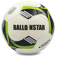М"яч футбольний Ballonstar Hydro Technology №5, чорний-салатовий, код: FB-0177_BK