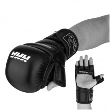 Рукавиці для MMA PowerPlay M, чорні, код: PP_3026_M_Black Рукавиці для MMA PowerPlay M, чорні, код: PP_3026_M_Black