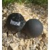 Масажний силіконовий подвійний м"яч PowerPlay Silicone Lacrosse Peanut Ball 1260х63 мм, чорний, код: PP-4355_Black