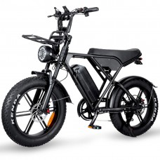 Електровелосипед Ouxi Robust H9 (750 Вт; 15 А*год; 48 В), колеса 20", чорний, код: Ouxi-H9