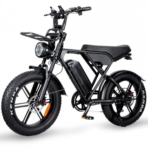 Електровелосипед Ouxi Robust H9 (750 Вт; 15 А*год; 48 В), колеса 20", чорний, код: Ouxi-H9