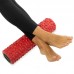 Ролер масажний циліндр (ролик мфр) Bloom Foam Roller 450х120 мм, червоний, код: LB7022_R