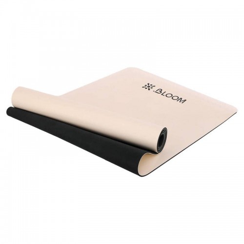 Килимок для йоги та фітнесу Bloom PU 1830x610x5 мм, білий, код: LB7030_W