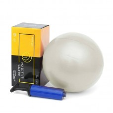 М"яч для пілатесу, йоги, реабілітації Cornix MiniGYMball 220 мм, сірий, код: XR-0227