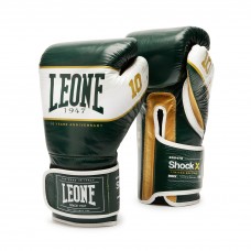 Боксерські рукавички Leone Shock X 10 унцій, зелений, код: 500213-RX