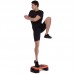 Степ-платформа Zelart 4 in 1 Mutifuctional Step 53x36x14см, чорно-жовтогарячий, код: FI-3996