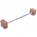 Штанга фіксована пряма обрезиненная Zelart Rubber Coated Barbell 20 кг, код: TA-2685-20-S52