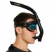 Трубка фронтальна дихальна для плавання MadWave Pro Snorkel, чорний, код: M077301_BK