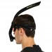 Трубка фронтальна дихальна для плавання MadWave Pro Snorkel, чорний, код: M077301_BK